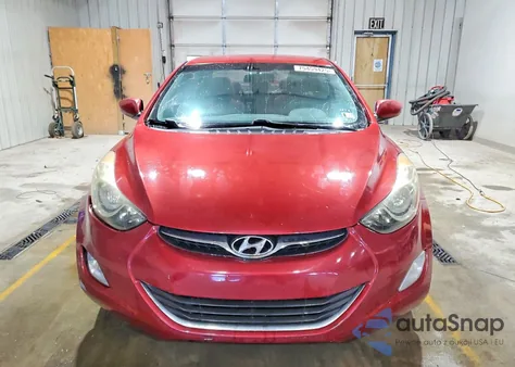 2013 Hyundai Elantra Gls z USA, uszkodzony, nr VIN 5NPDH4AE5DH447444